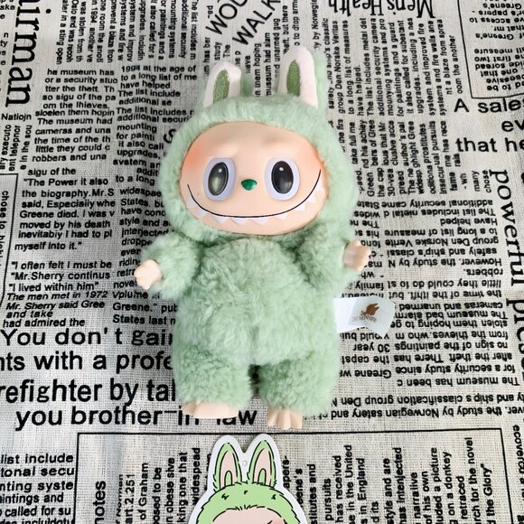 Labubu The Monsters Exciting Macaron GreenGrape - Picture 5 of 8